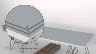 Vescom  wallcovering application instruction  Chapter 3 [upl. by Witcher]