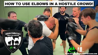 HOW TO USE ELBOWS IN A HOSTILE CROWD [upl. by Socha776]