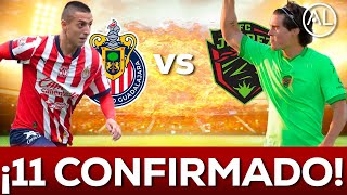 🚨¡CHIVAS VS JUÁREZ  ALINEACIONES PREVIA LOS DETALLES PREVIOS AL PARTIDO EN EL AKRON EN VIVO [upl. by Benedix]