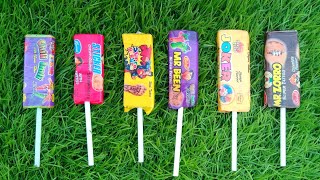 Rainbow Lollipop ASMR Lollipop Unpacking ASMR ASMR Lollipop Candy Satisfying Video [upl. by Niroht]