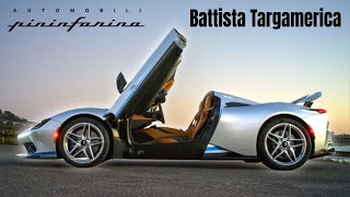 Automobili Pininfarina Battista Targamerica Hypercar [upl. by Almeria]