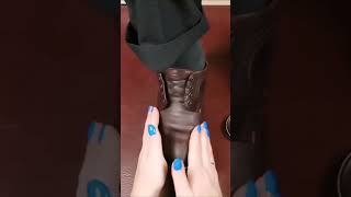 ASMR  SHOE SHINE asmrshoeshine [upl. by Azyl]