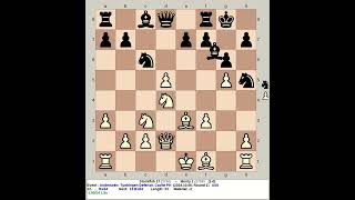 Stockfish 17 vs Monty 1  Anderssen Tuebingen Defense chess [upl. by Alethea]