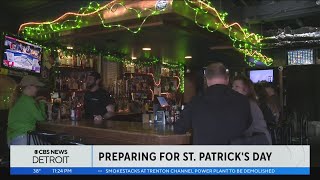 Metro Detroiters prepare for St Patricks Day celebrations [upl. by Soraya531]