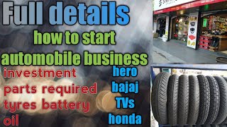 Full details starting automobile businessbussiness ideas [upl. by Ennyl]