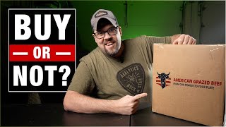 American Grazed Beef Unboxing and Review Sustainable Farm to Table [upl. by Niad]