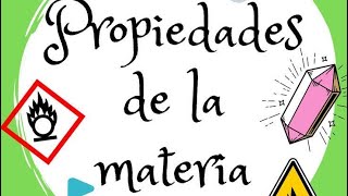 Propiedades de la Materia [upl. by Rorke180]