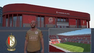 Stade de Sclessin in GTA 5 Standard Liège soccer mod [upl. by Atiuqel831]