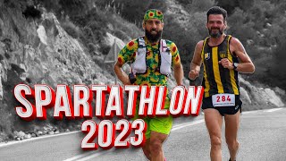 SPARTATHLON 2023 ⚔️ La carrera desde CABEZA de CARRERA 3º 🥉 [upl. by Brandes167]