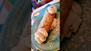 HOLY CANNOLI food dessert foodie [upl. by Llebasi]