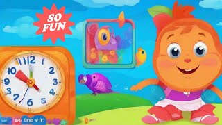 Learn to Tell the Time with ABC Kids Learning TV Fun and Educational Time Telling Activities for Ch [upl. by Belac]