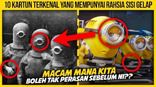 10 CERITA KARTUN TERKENAL YANG MEMPUNYAI RAHSIA SISI GELAP DARK SECRET [upl. by Atikim186]