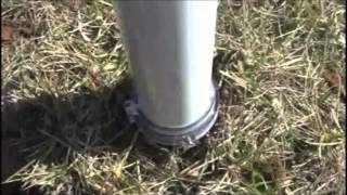 Telescoping Flag Pole Installation [upl. by Sutherlan766]