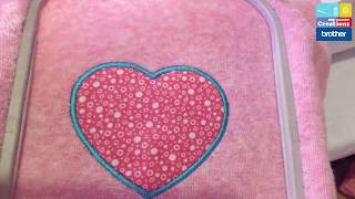 TUTORIAL How To Appliqué On An Brother Embroidery Sewing Machine [upl. by Beutner]