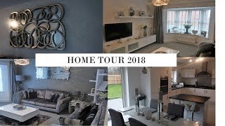 HOUSE TOUR 2018 PART 1 MODERN NEW BUILD [upl. by Nnaear]