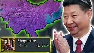 World Conquest Is Guaranteed With Chinese Shogun Vassal Swarm In EU4 [upl. by Semaj]