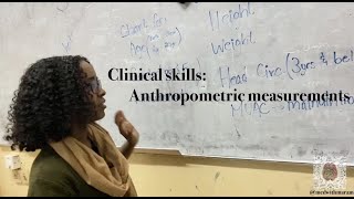 Clinical skills Anthropometric measurements [upl. by Danielle]