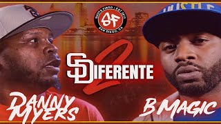 B Magic vs Danny Myers  SDiferente2 Shots Fired Rap Battle [upl. by Trinette684]