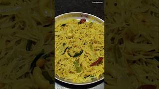 Instant Breakfast recipe Semiya Upma shorts ytshorts [upl. by Tenaej423]