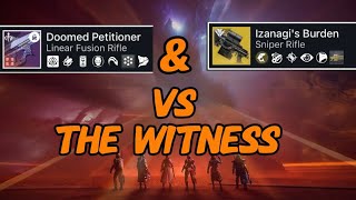 Doom Petitioner amp Izanagi’s Burden VS The Witness [upl. by Hanonew311]