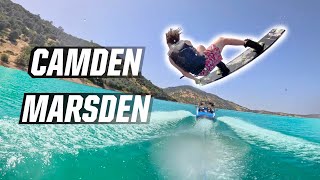 WAKEBOARDING IN CALIFORNIA WITH CAMDEN MARSDEN [upl. by Yovonnda]