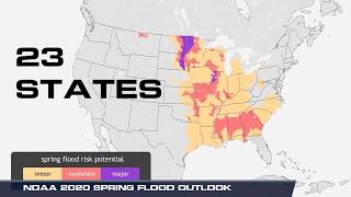 Spring Flood Outlook 2020 [upl. by Chap92]