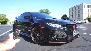 2017 Honda Civic TypeR Start Up Exhaust Test Drive and Review [upl. by Iphlgenia]