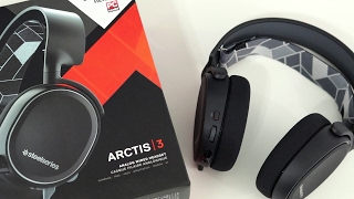 SteelSeries Arctis 3  71 Surround Gaming Headset Review [upl. by Onitnelav290]