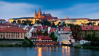 Prague Night Tour and River Vltava Dinner Cruise [upl. by Faso440]