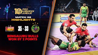 Bengaluru Bulls Make Stunning Comeback to Pip Patna Pirates  PKL 10 Highlights Match 62 [upl. by Bradley552]