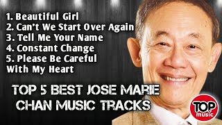 Top 5 Best Jose Marie Chan Music Tracks  Non Stop Playlist [upl. by Leahcimsemaj648]