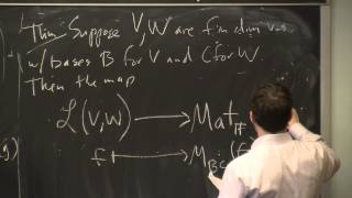 Lecture 13 Matrices and linear transformations [upl. by Keffer]