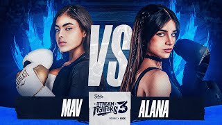 MAV VS ALANA  STREAM FIGHTERS 3  WESTCOL [upl. by Akinna]