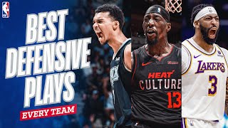 EVERY Team’s Best Defensive Plays of the 202324 NBA Season [upl. by Adalie]