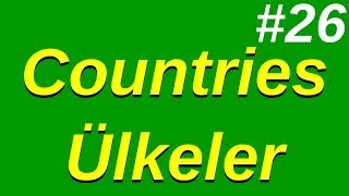 26 Countries Ülkeler [upl. by Petrie]