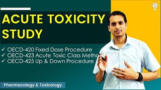 Acute Toxicity Studies  OECD 420 and OECD 423 [upl. by Nahrut]