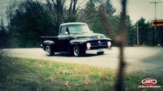 1955 FORD F100 WALKAROUND [upl. by Ansev858]