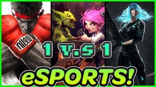 TOP TEN 1V1 GAMES eSPORTS [upl. by Lalittah]