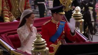 Celebration as the Royal Couple return to Buckingham Palace [upl. by Enajharas]