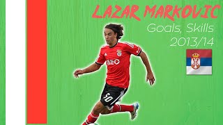 LAZAR MARKOVIC  Goals amp Skills  Benfica  201314 [upl. by Verras85]