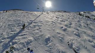 Headwaters lift at Big Sky 19 March 2023 [upl. by Clive]