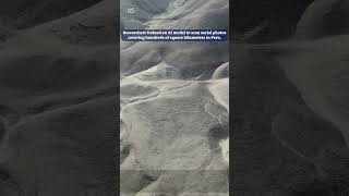 AI discovers hundreds of ancient Nazca drawings in Peruvian desert [upl. by Annoed]