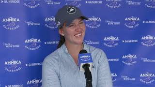 Linn Grant Thursday Interview 2023 The ANNIKA driven by Gainbridge at Pelican © LPGA [upl. by Eesdnil]