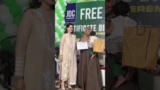 Dr Shaista Lodhi’s Heartwarming Celebration Empowering Young Talents This Independence Day at JDC [upl. by Nagaek578]