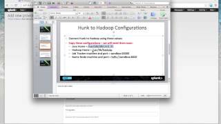 Video Tutorials Splunk Hunk tutorial on Hortonworks Sandbox [upl. by Giarc]