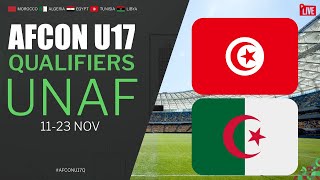 🇩🇿⚽️ بث مباشر أول مباراة في تصفيات كأس إفريقيا تحت 17 سنة 2025  الجزائر 🇩🇿 ضد تونس 🇹🇳 ⚽️🇹🇳 [upl. by Lleret744]