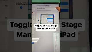 How to enable Stage Manager on iPad in the new iPadOS 161 update [upl. by Aip]