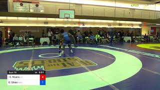 2018 Bill Farrell Memorial InternationalGreco Roman 87 Round Of 16  Courtney Myers US Vs Ge [upl. by Somerset]