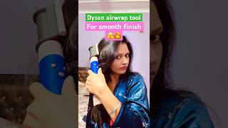 Dyson airwrap for smooth finish👩‍🦰trending trendingshorts comedy funnyvideos viralvideo [upl. by Alfonzo]