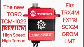 The best Micro Servo on the market The NEW TORQ TCM1022 [upl. by Ennoved]